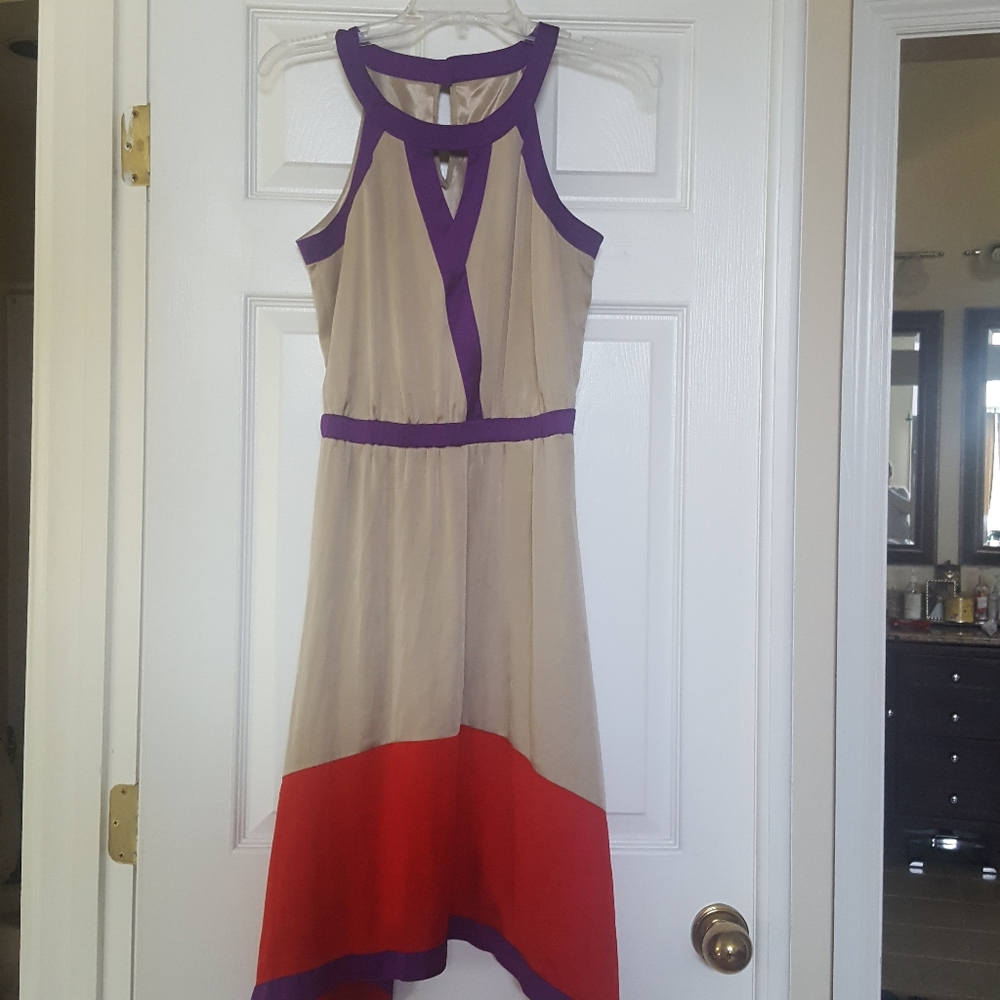 The Limited Outback Red Hi Lo Dress